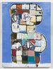 BH Stack 49 by Eddie Martinez contemporary artwork Painting