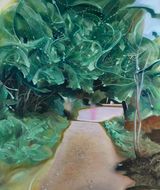 It Grows as You Walk From Here to There by Zhu Xinyu contemporary artwork painting