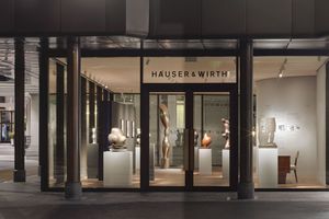 Hauser  Wirth contemporary art gallery in Zurich Bahnhofstrasse Zurich Switzerland