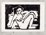 Untitled Drawing from Wozzeck 12 by William Kentridge contemporary artwork works on paper