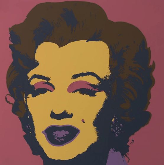 Marilyn 1127 by Sunday B. Morning  Andy Warhol contemporary artwork Print