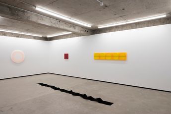 Contemporary art exhibition Karyn Taylor Cosmic Mind Quantum Field at Jhana Millers Wellington New Zealand