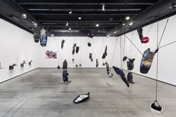 Contemporary art exhibition Allan Weber Theres a whole life you dont know about. at Instituto Tomie Ohtake Sao Paulo Brazil