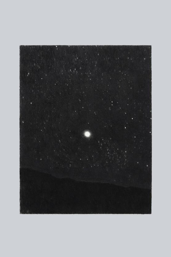 Walking in the Mountain - February  by Takeshi Honda contemporary artwork Works on Paper