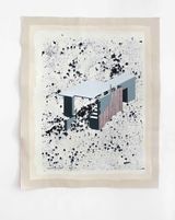 On the Foothills of Alborz by Asal Peirovi contemporary artwork painting works on paper