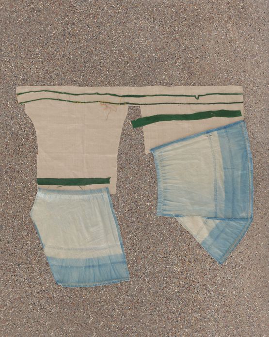 a sea by Catharina Van Eetvelde contemporary artwork Textile