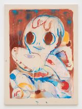The Two-Headed Dinosaur by Roby Dwi Antono contemporary artwork painting works on paper drawing