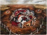 The Fair by Kat Lyons contemporary artwork painting