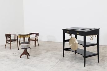 Contemporary art exhibition Nevin Aladag vibrating images at Galerie Krinzinger Seilerstatte 16 Vienna Austria