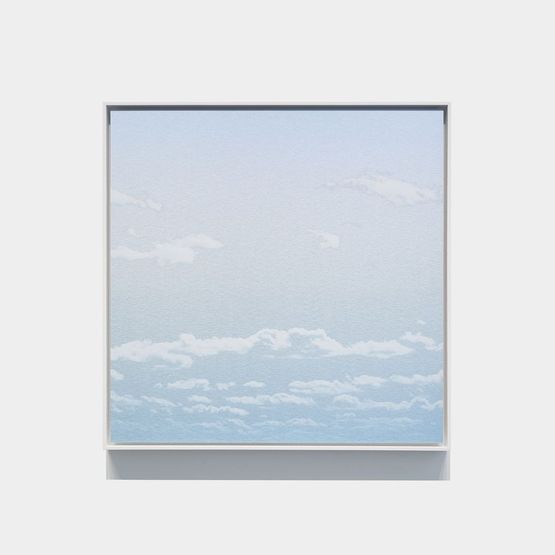 Morning Cloud Asagumo January 3 2024 84546 AM NYC by Miya Ando contemporary artwork Painting