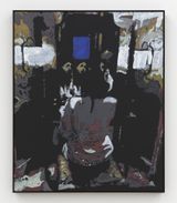 Raspberry Policy by Reggie Burrows Hodges contemporary artwork painting