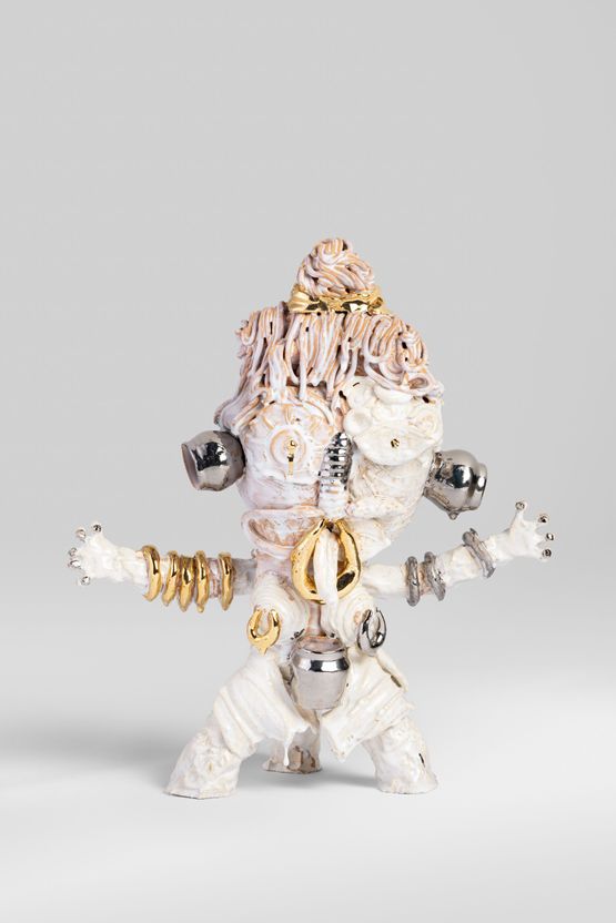 Figure with Many Vessels by Ramesh Mario Nithiyendran contemporary artwork Sculpture