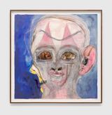 Untitled by Huma Bhabha contemporary artwork painting works on paper