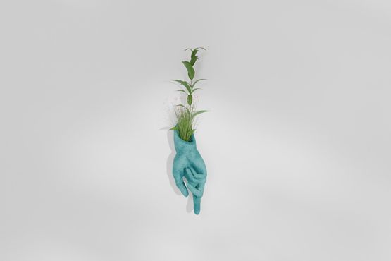 Wild Flowers Augustus A Hand by Ivan Argote contemporary artwork Sculpture