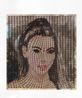 Kim Kardashian XIV by Thomas Bayrle contemporary artwork Painting