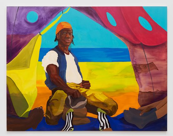 Ripples of You Still Return to My Shores by Nathaniel Oliver contemporary artwork Painting