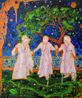 Cosmic Dancer III by Stephen Pleban contemporary artwork Painting
