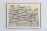 The end is but a beginning II by Manal Aldowayan contemporary artwork drawing works on paper