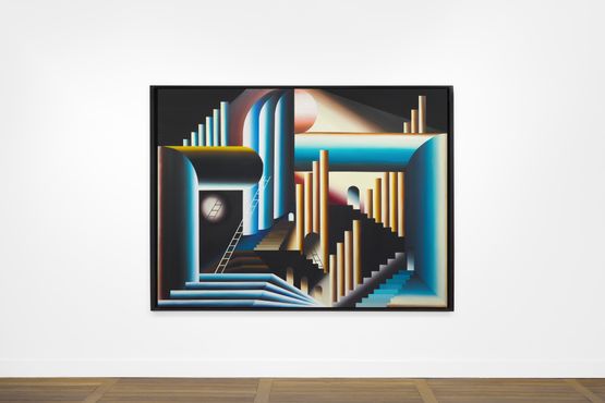 Harmonium by Florian  Michael Quistrebert contemporary artwork Painting