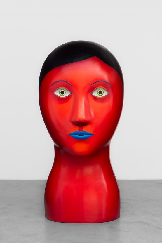 Head by Nicolas Party contemporary artwork Sculpture
