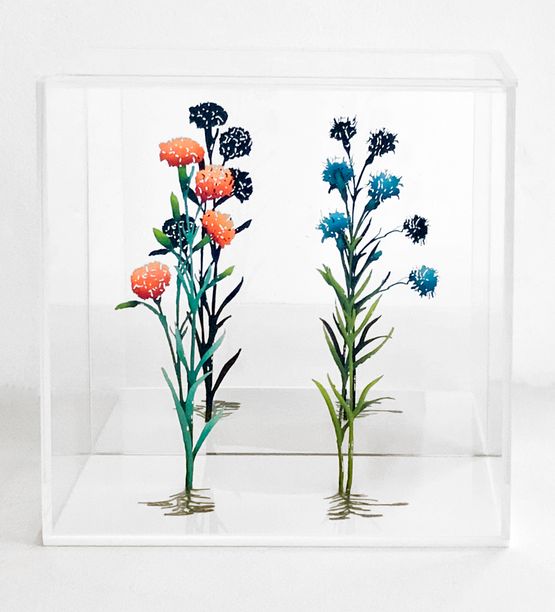 The Silent Pair by Zadok Ben-David contemporary artwork Sculpture