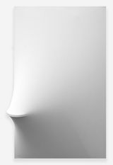Bianco by Agostino Bonalumi contemporary artwork painting