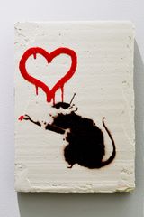 Love Tiramisu Rat by Osamu Watanabe contemporary artwork mixed media