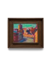 Chideock Church by Sargy Mann contemporary artwork painting