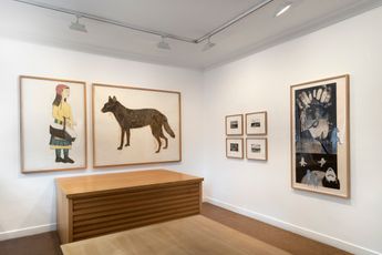 Contemporary art exhibition Kiki Smith Homecoming at Galerie Lelong 13 Rue de Teheran Paris France