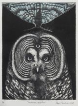 Nocturnal Watcher by Albert Yonathan Setyawan contemporary artwork print