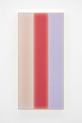 Atmospheric shift red core by Jonny Niesche contemporary artwork sculpture