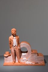 Ledoux the river inspectors house by Linda Marrinon contemporary artwork sculpture