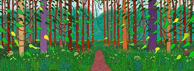David Hockneys Pools Plants and Portraits at MOT in Tokyo