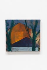 Maison jaune by Christine Safa contemporary artwork painting