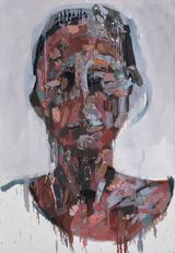 Kardesim My Sister by Esref Yldrm contemporary artwork painting mixed media