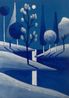 Untitled landscape by Nicolas Party contemporary artwork Painting