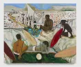 A Tropical Landscape Un Paysage Tropical by Gideon Appah contemporary artwork Painting