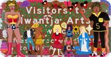 Visitors to Iwantja Arts by Kaylene Whiskey contemporary artwork painting