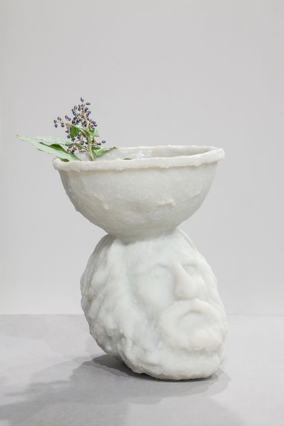 Ramon Llull by Goshka Macuga contemporary artwork Sculpture