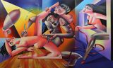 Milkshake of Love by Jade Ching-Yuk Ng contemporary artwork painting