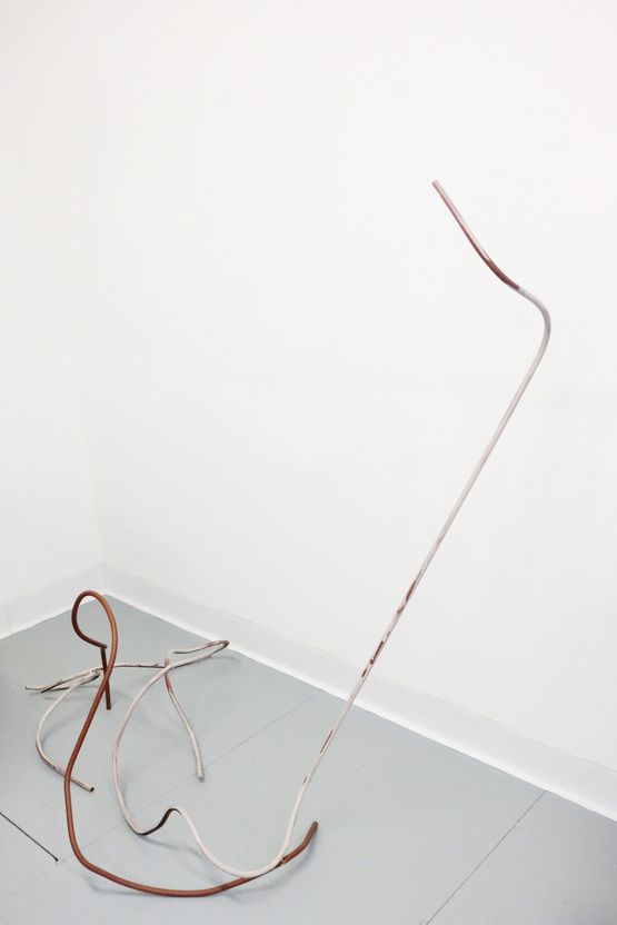 love lettering sunbathing by Aki Hassan contemporary artwork Sculpture