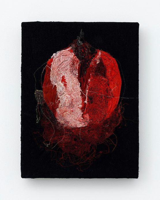 a pomegranate by Junko Oki contemporary artwork Sculpture