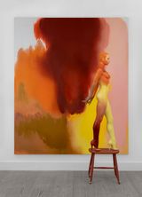 Backdrop by Allen Jones contemporary artwork painting