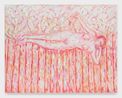 Lying LF Rags by Jutta Koether contemporary artwork Painting