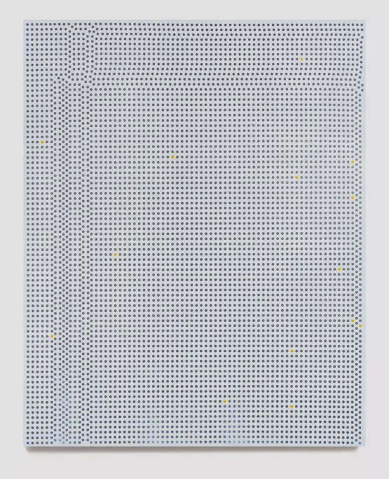 QQL Analog 9 by Tyler Hobbs contemporary artwork Painting
