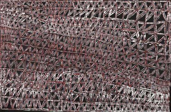 Jilamira Design by Cornelia Tipuamantumirri contemporary artwork Mixed Media
