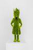 Standing Little Guard Mossgirl by Kim Simonsson contemporary artwork Sculpture
