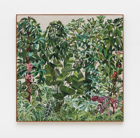 Janela imaginaria Imaginary Window by Mucki Botkay contemporary artwork Textile