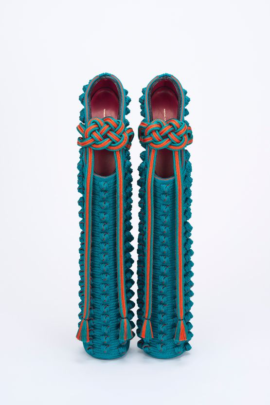 Noritaka Tatehana x Ryukobo Heel-less Shoes Lady Pointe by Noritaka Tatehana contemporary artwork Sculpture