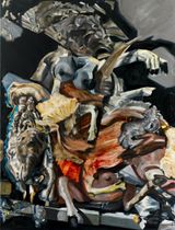 Stabat Mater Pathosformel 5 by W. K. Lyhne contemporary artwork painting